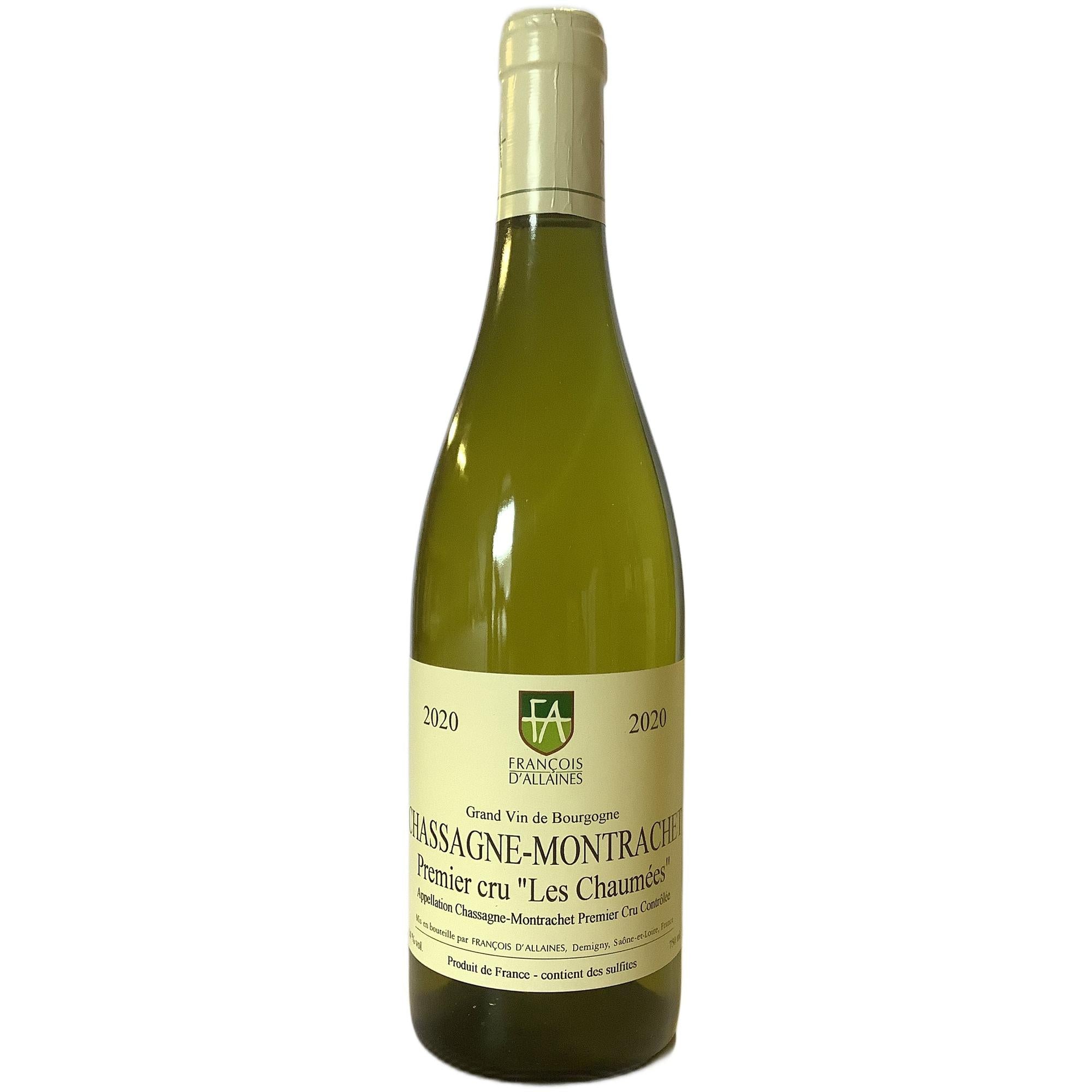 Chassagne-Montrachet 1er cru Les Chaumées bottle