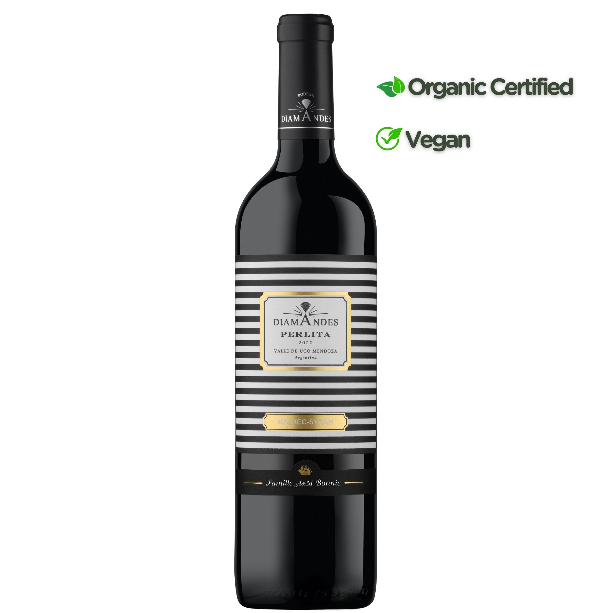 Perlita Malbec Syrah bottle