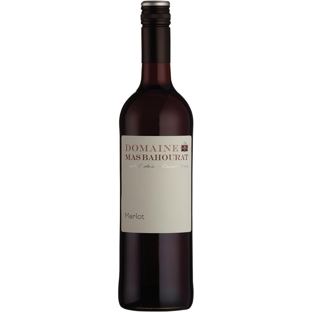 Mas Bahourat Merlot bottle