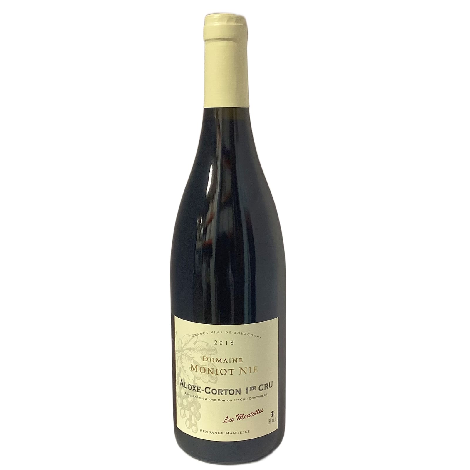 Aloxe-Corton 1er cru Les Moutottes bottle
